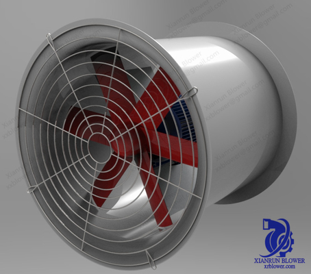 المضادة للانفجار المحوري المضمنة مروحة HVAC الصناعية منفاخ محوري
