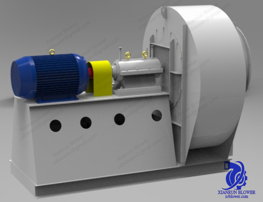 350KW مروحة طرد مركزي صناعية مخصصة لجمع الغبار