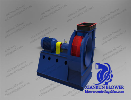 مروحة طرد مركزي صناعية بقطر دافعة من 90-3500 مم لنطاق درجة حرارة الهواء من 20-1000 درجة مئوية مروحة طرد مركزي ذات درجة حرارة عالية