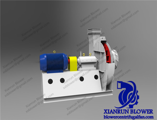 منفاخ الطرد المركزي عالي الضغط Q235 350KW لصناعة الغلايات