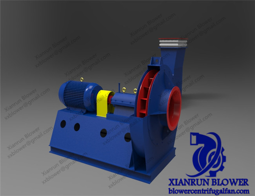 منفاخ هواء بضغط عالٍ منحني للخلف 760rpm-2900rpm ضمان لمدة سنة واحدة