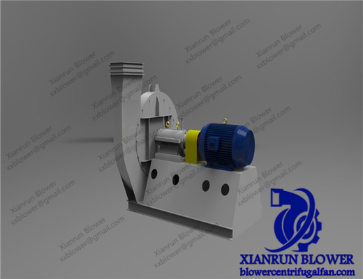 منفاخ هواء بضغط عالٍ منحني للخلف 760rpm-2900rpm ضمان لمدة سنة واحدة