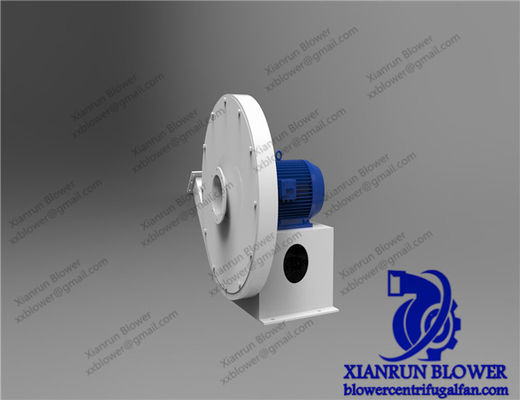 مروحة طرد مركزي شعاعية مصممة بدقة لنقل الهواء في أنظمة تصنيع الأسمنت وتوليد الطاقة وجمع الغبار