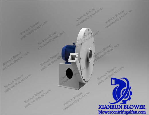 مروحة شعاعية مركزية صناعية تقدم نطاق ضغط واسع وحجم تدفق الهواء العالي في أنظمة المعالجة الكيميائية والتبريد في الاسمنت