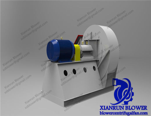 مروحة طرد مركزي صناعية بقطر دافعة من 90-3500 مم لنطاق درجة حرارة الهواء من 20-1000 درجة مئوية مروحة طرد مركزي ذات درجة حرارة عالية