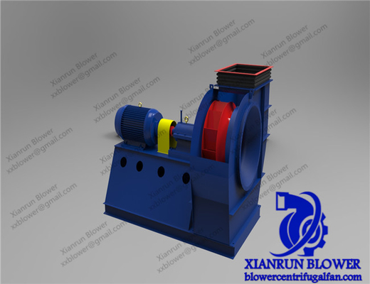 منفاخ مروحة الطرد المركزي بالتبريد القسري بقوة 5KW - 350KW