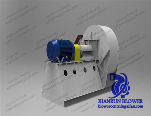 90-3500mm منفاخ مروحة الطرد المركزي الفولاذ المقاوم للصدأ لجمع الغبار