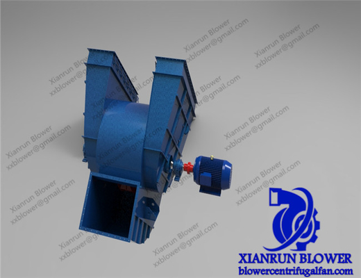 منفاخ ومراوح الطرد المركزي Q345 800m3 / H - 90000m3 / H Colour Custom