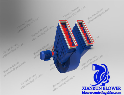 فندق النازع الصناعي الطرد المركزي 380V مزدوج مدخل منفاخ الطرد المركزي