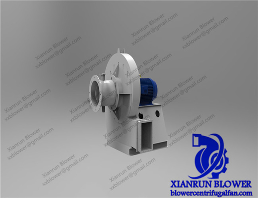 متطلبات العميل ISO 9001 المعتمدة جمع الغبار الصناعي مروحة مركزية شعاعية مع تصميم مضاد للانفجار