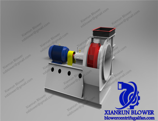 رسومات تصميم OEM المنحني المركزي المنحني إلى الوراء مروحة صناعية مخصصة لتركيب عازل اهتزاز الربيع