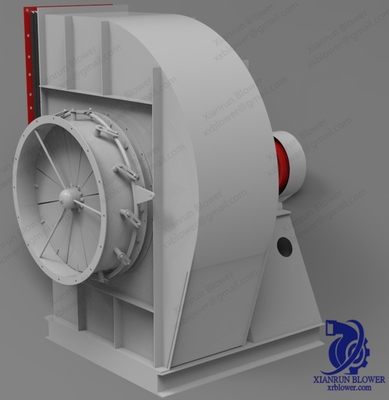 مروحة الطرد المركزي ذات المدخل المفرد المائل للخلف 5KW - 350KW ISO 9001 المعتمدة