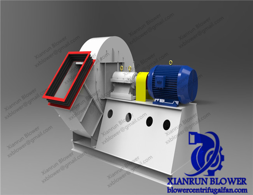 الصناعية FRP مروحة الطرد المركزي الحديد الزهر مروحة منفاخ شعاعي ISO 9001