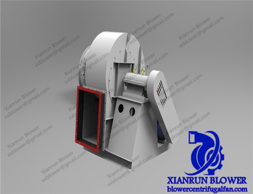 مروحة طرد مركزي خلفية من الصلب الكربوني 5KW - 350KW اللون حسب الطلب